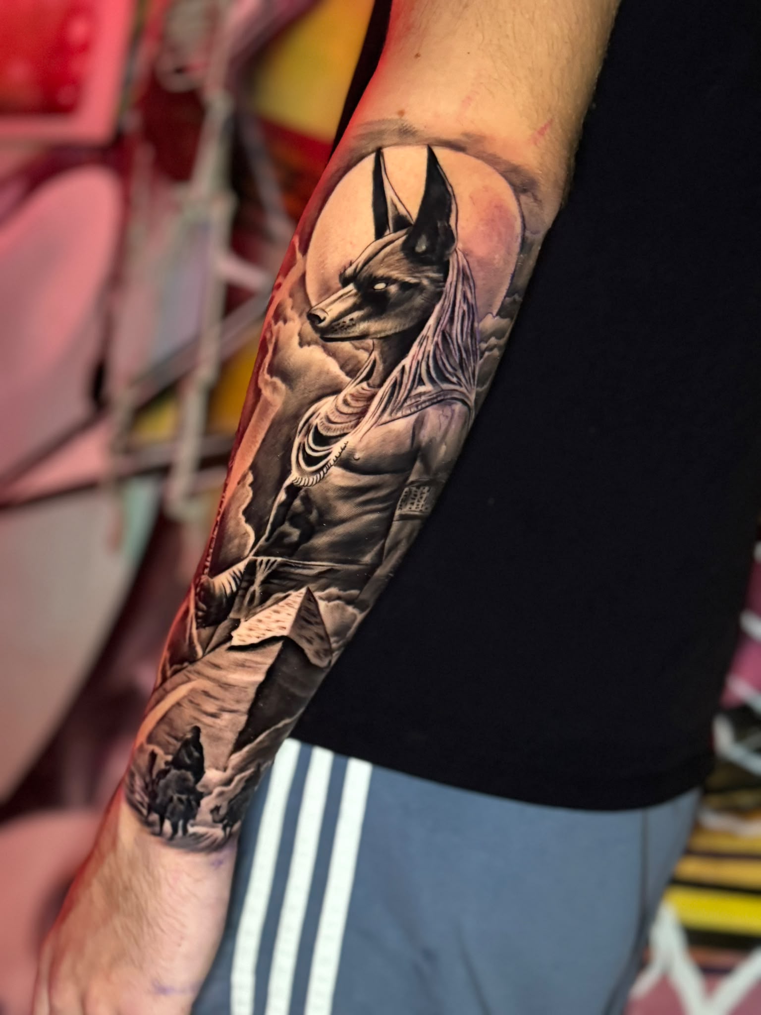F&aacute;bio Manjua - Black & Grey / Full Sleeve